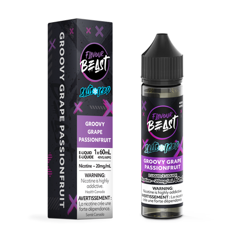 GROOVY GRAPE PASSIONFRUIT (ICED) 60ML SALT by FLAVOUR BEAST