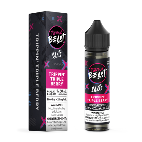 TRIPPIN' TRIPLE BERRY 60ML SALT by FLAVOUR BEAST